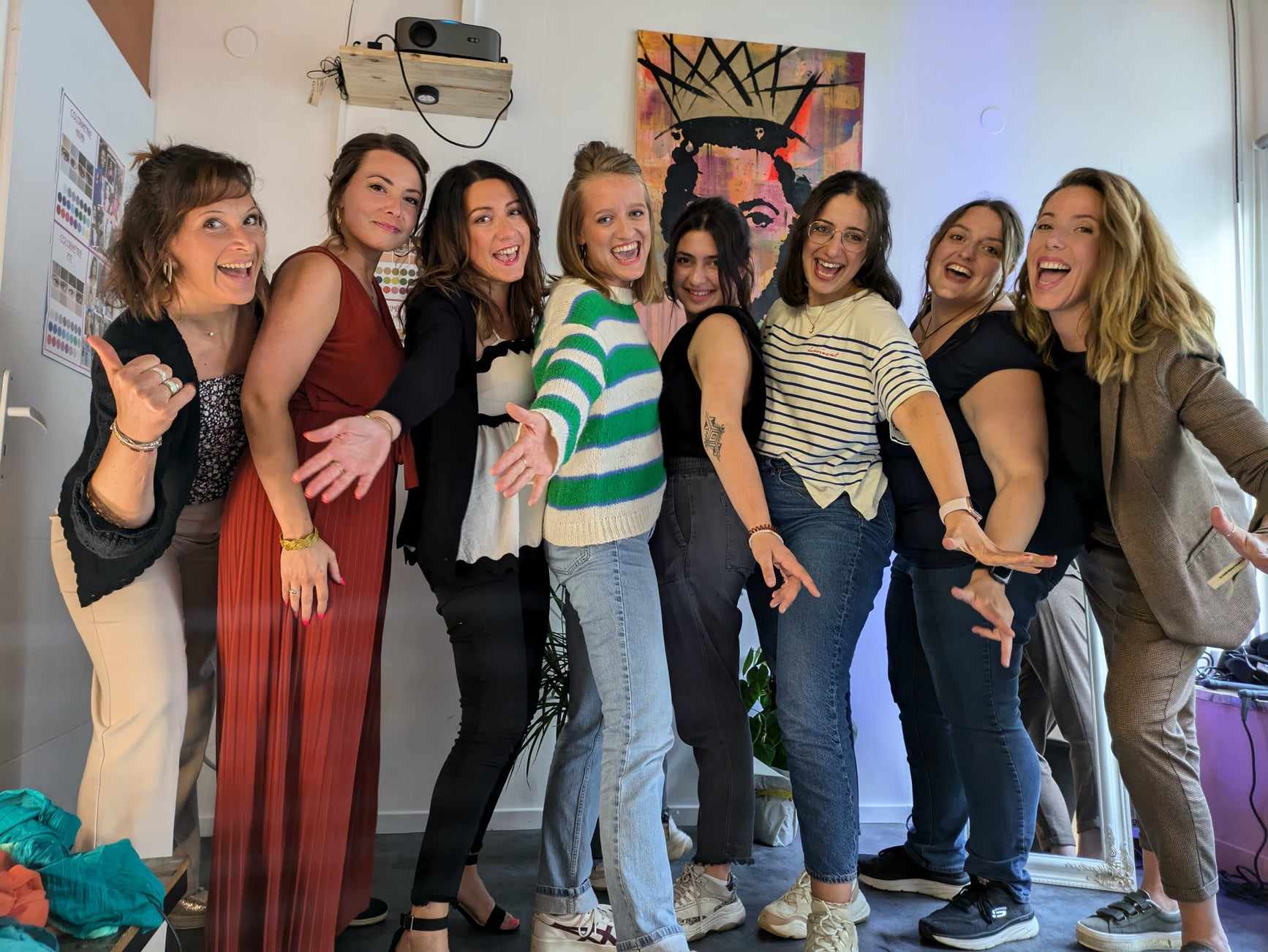 Parentèse Pétillante — groupe en atelier