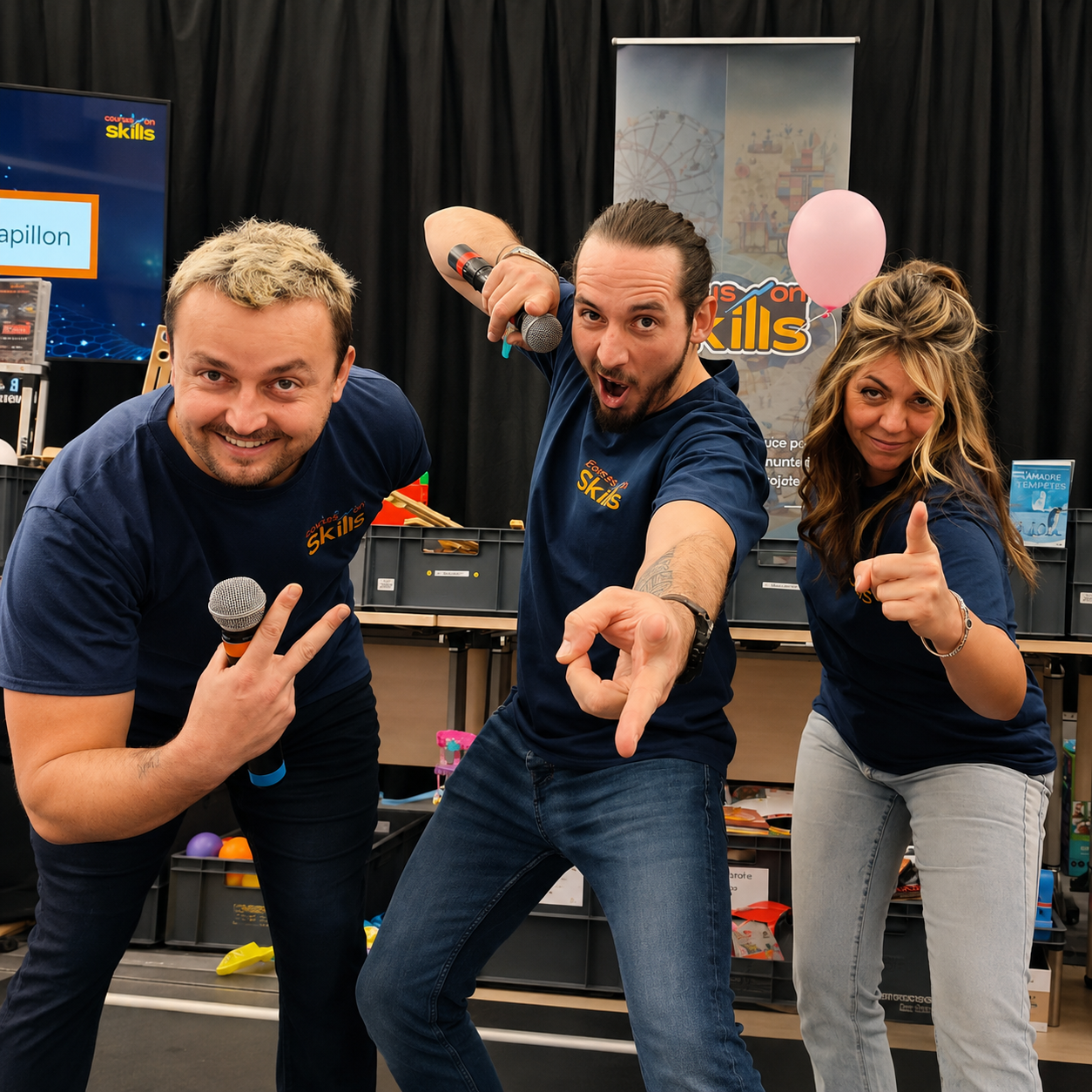 L'équipe Focus on Skills en animation team building