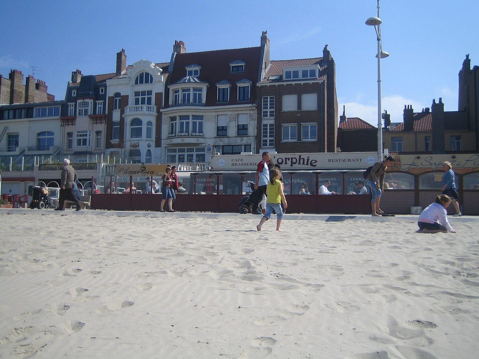 Plage et digue de Malo-les-Bains à Dunkerque